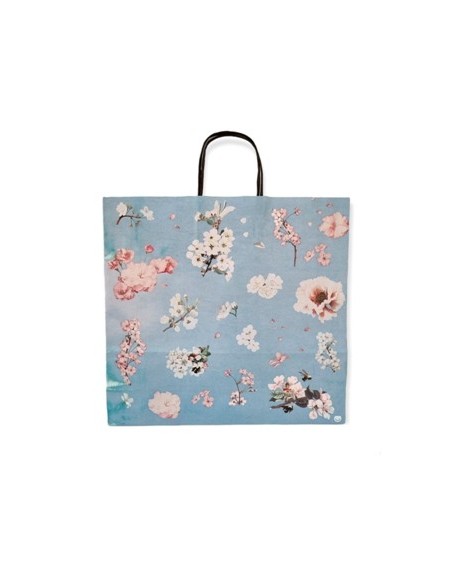 Bolsa 32x10x30 Blue Flower Fant Romi 44401095 -b100-