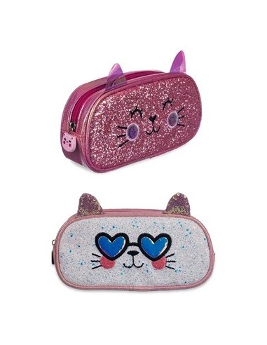 Cartuchera 1 Cierre Glitter 6089-6090-6821 Csl01