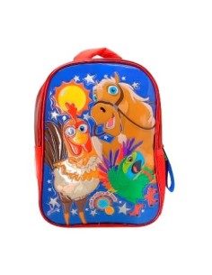 Mochila 12" 3d La Granja De Zenon Nena-varon Gz029-gz033 Ck01