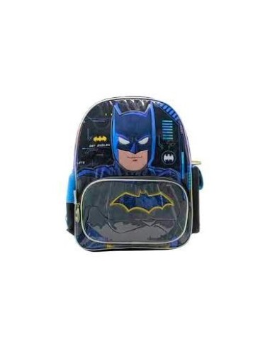 Mochila 18" Batman C-luz Pvc Lj106-lj183 Ck01