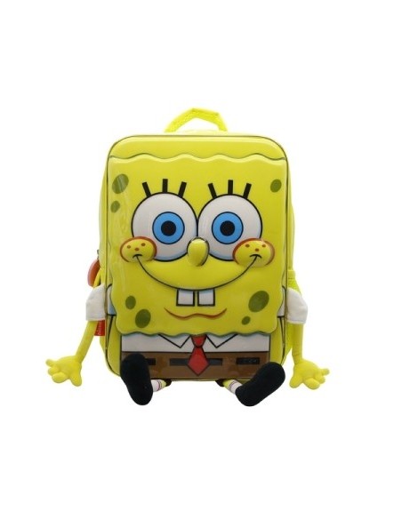 Mochila 12-- 3d Bob Esponja Bj010 Ck01