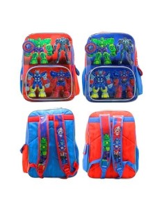 Mochila 18" Avengers Espalda Sp485-sp040 Ck01