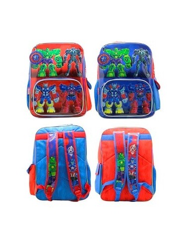 Mochila 18" Avengers Espalda Sp485-sp040 Ck01
