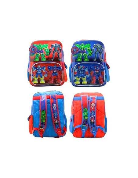 Mochila 18" Avengers Espalda Sp485-sp040 Ck01