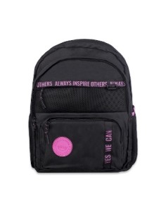 Mochila 17-- 4 Bols Nylon Col  Surt 6721-6724-6725-6784 Csl01