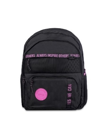 Mochila 17-- 4 Bols Nylon Col  Surt 6721-6724-6725-6784 Csl01