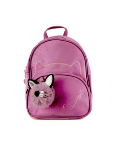 Mochila Infantil 23x18x10cm Gatito Da10356 Sf01
