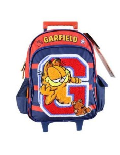 Mochila 16" C-carro Pvc Garfield Gf102 Gf109 Ck01