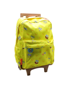 Mochila 16" C- Carro Bob Esponja Bj251 Ck01