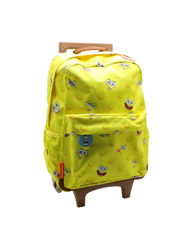 Mochila 16" C- Carro Bob Esponja Bj251 Ck01