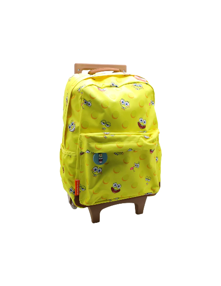 Mochila 16" C- Carro Bob Esponja Bj251 Ck01