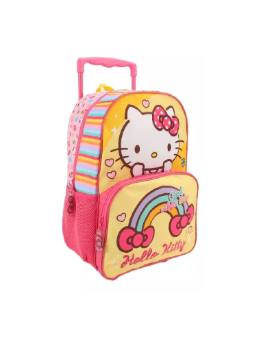 Mochila 16-- C- Carro Hello Kitty Mod  Surt  88120-88127-88113 Wab02