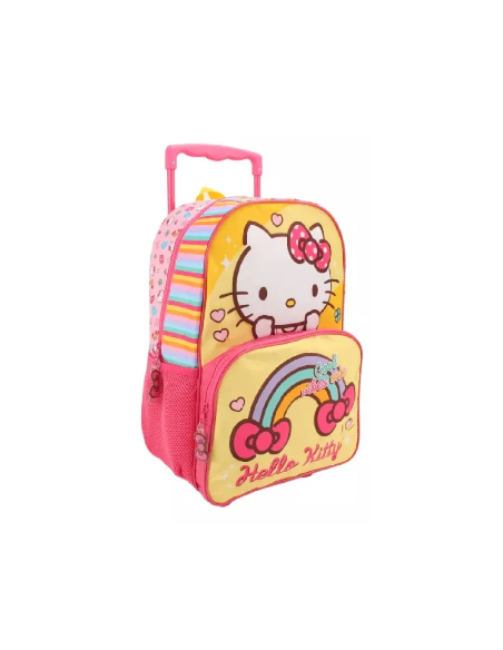 Mochila 16-- C- Carro Hello Kitty Mod  Surt  88120-88127-88113 Wab02