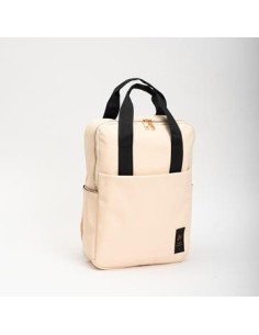 Mochila 16" Ecocuero Cierre Cobre Awesome 999760 Fw