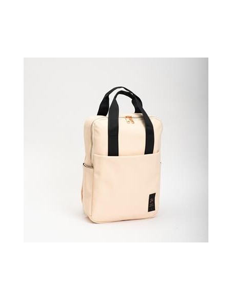 Mochila 16" Ecocuero Cierre Cobre Awesome 999760 Fw