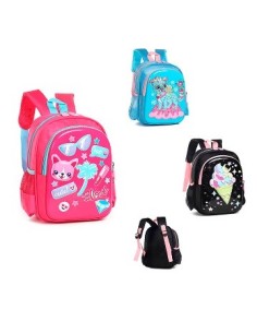 Mochila 13   2 Bols 3d Infantil Fantasia Mod  Surt  51840 Tar02