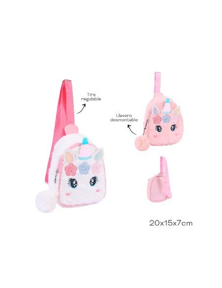 Mochila Infantil Trendy Unicornio Peluche 53769 Tar02