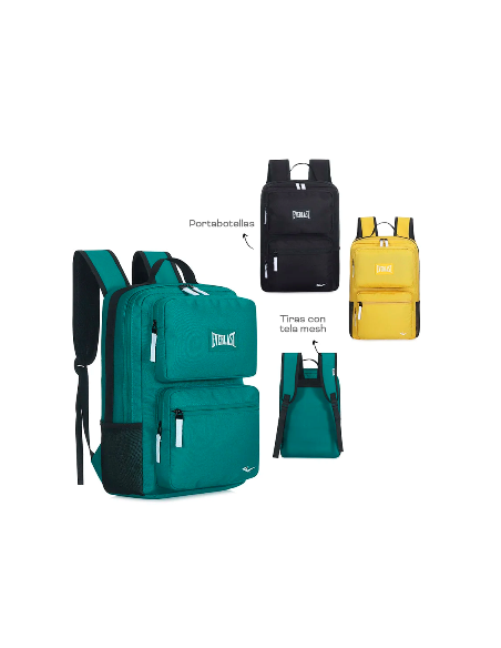 Mochila 18-- 3 Bols  Col  Surt  Everlast 16488-16489 Tar02