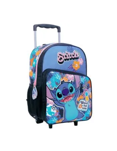 Mochila 16-- C-carro Pvc Stitch Hawai 27149 Wab02