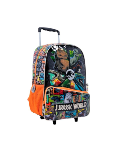 Mochila 18 C/carro Jurassic World 11549 Wab02