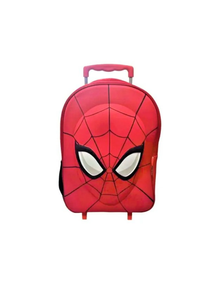 Mochila 16" Carro 3d Spiderman Mascara 11740-31234 Wab02