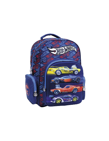 Mochila 18 2 Bol 3d Hot Wheels 75118 Wab02