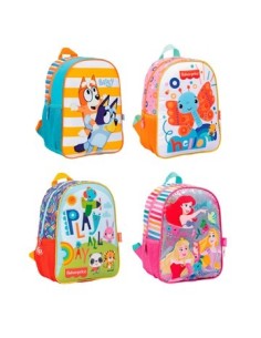 Mochila 12" Nena Princesa-bluey-fisher Price 42300-42301-57902-81600 Wab02