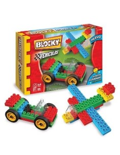 Blocky Vehiculos 1 De 40pzas Dimare 01-0600 Dim05 -b24-