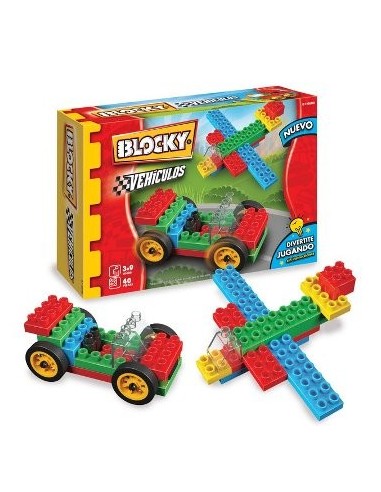 Blocky Vehiculos 1 De 40pzas Dimare 01-0600 Dim05 -b24-