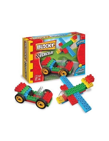 Blocky Vehiculos 1 De 40pzas Dimare 01-0600 Dim05 -b24-
