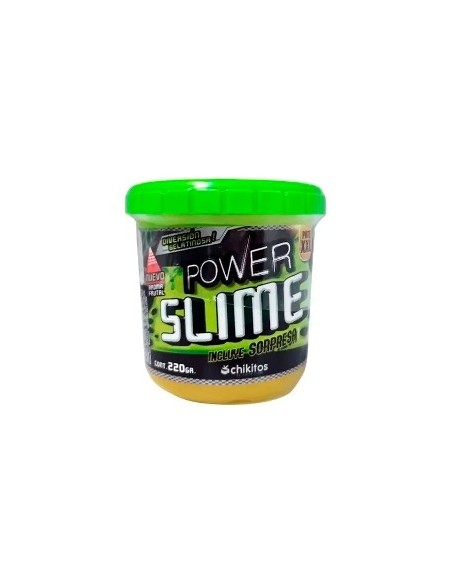 Slime Super Power C-sorpresa Y Aroma 220grs Jasli3240 Chiki -b40-