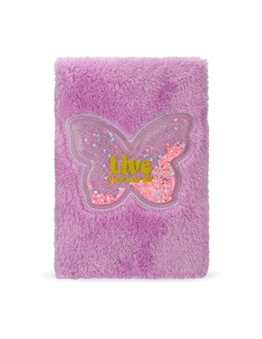 Libreta 21x15cm Peluche C-brillos Bb20352 Sf01