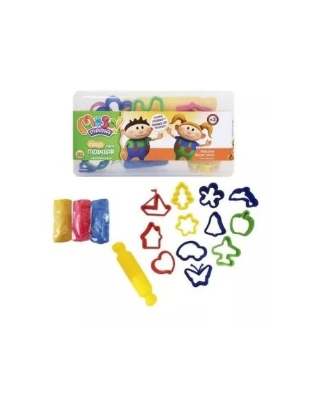 Masa P/modelar Estuche Plast. Masamania 0076 Irv05 (b6)
