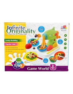 Masa Maquina De Fideos + 5 Masas En Caja 34x26cm Ju0126 8159 Pri02