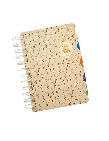 Libreta 15x11cm C-espiral Col  Surt  Jh-ge5002 Sf01