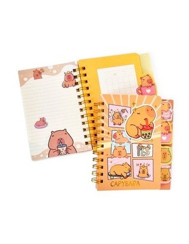 Libreta 10x11cm Sc-28-2 Capybara Sf01 -f-