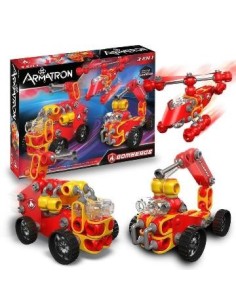 Armatron 3 En 1 Bomberos 91pzas 01-0768 Dim05