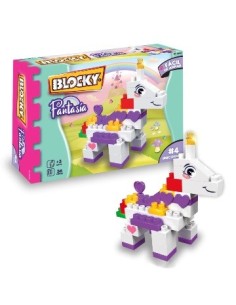 Blocky Mini Unicornio Fantasia 01-0696 Dim05