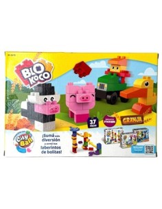 Rasti Granja Blocoko 37pz C/ruedas 01-0272 Dim01