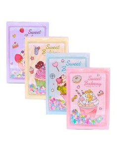 Libreta A5 80hj Pvc C-confetti Unicornio-helado-dino-cupcakes- 25774-26717-a-623-a-354-26715-26718 Col01 -f-