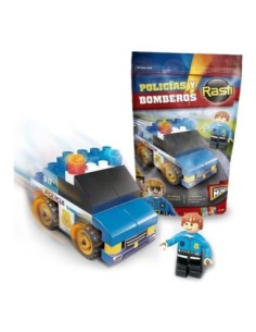 Rasti Policia Y Bomberos 43-44 Pzas En Bolsa 01-1083-01-1084 Dim05