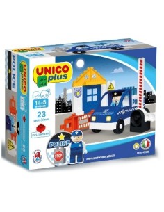 Estacion Policia-tren Chica En Caja 8545 8547 Mod01 -b12-