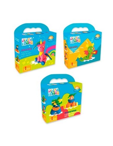 Masa Para Modelar En Caja Divermasa 470-471-472  Bon01