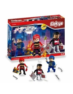 Flokys Heroes De La Ciudad 21 Pzas 01-2030 Dim05