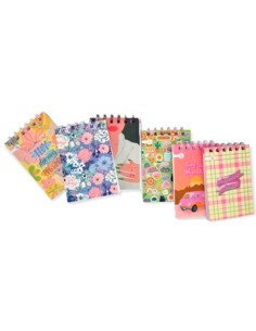 Libreta 9x13 60hjs C-esp  Elast  Surt   Cool Love 1004 Rey02