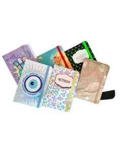 Libreta 9 5x14 5 C/elast. Binder Universo 1007-1006-1008 Rey02 (b12)