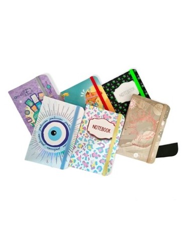 Libreta 9 5x14 5 C/elast. Binder Universo 1007-1006-1008 Rey02 (b12)