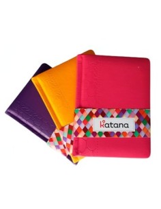 Agenda 2026 A6 10x15 Diaria Encuad  Simil Cuero 3 Colores Katana 519684  Pen01