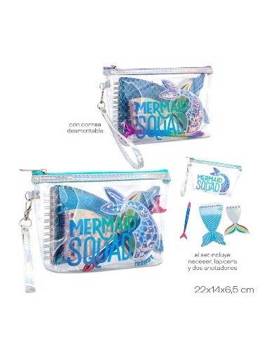 Set Estuche Pvc 2 Libretas + Marcadores-boligrafo 16194-16196 Tar02