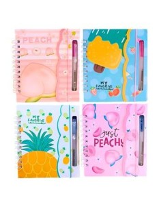 Libreta 12x9cm C-boligrafo Fantasia Mod  Surt En Bolsa Bb-08506 Sf01 26767-26769 Col01 -f-